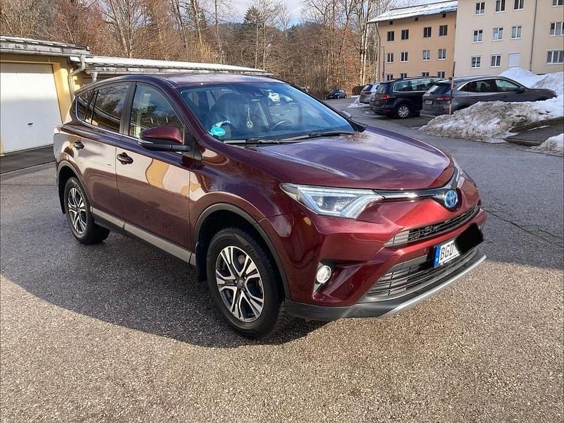 Gebraucht Toyota RAV4 Hybrid Edition-S 197 PS (144 kW) 2016 Rot SUV