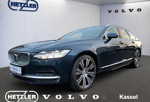Blau Gebraucht 2024 Volvo V90 Plus Kombi | 46.850 € (Fairer Preis) - Bild 1/4