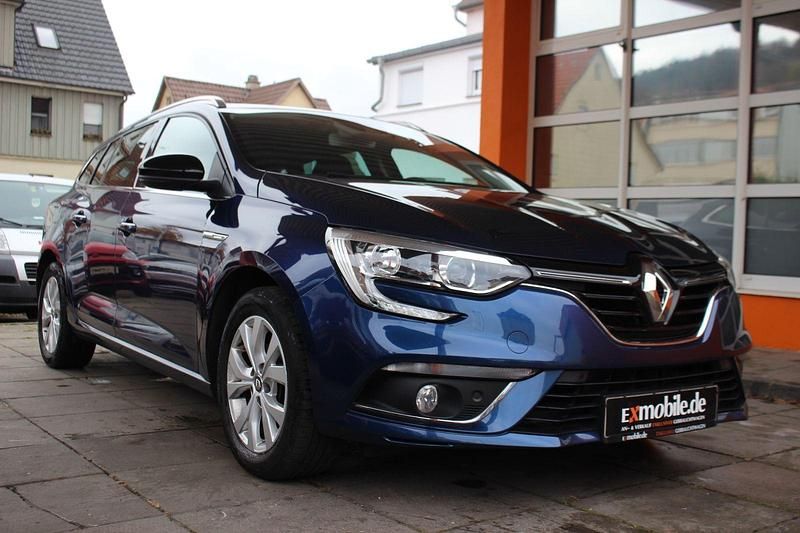 Gebraucht Renault Mégane GrandTour LIMITED 140 PS (102 kW) 2018 Blau Kombi
