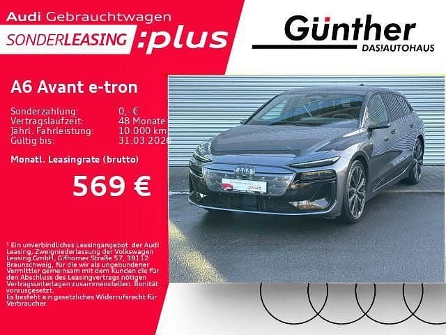 Daytonagrau perleffekt Gebraucht 2024 Audi A6 e-tron S-Line Kombi | 69.500 € (Fairer Preis) - Bild 1/4