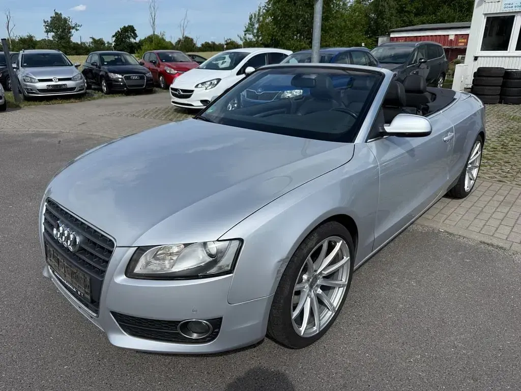 Gebraucht Audi A5 Cabriolet Sport 179 PS (131 kW) 2009 Silber Cabrio