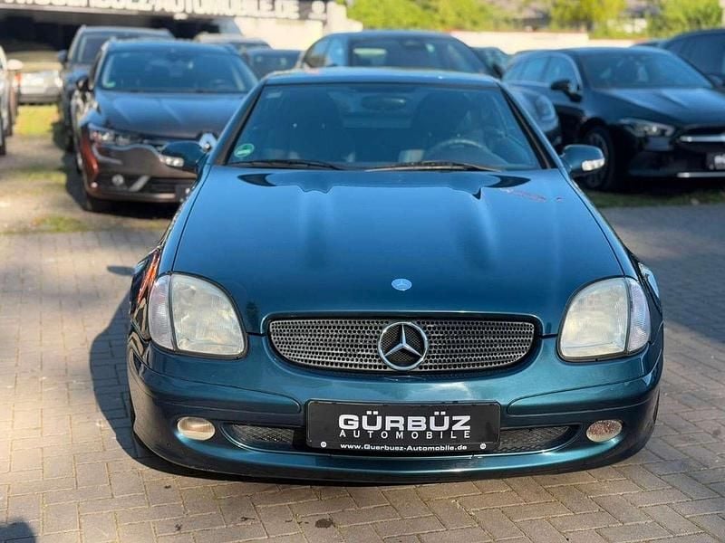 Gebraucht Mercedes SLK200 163 PS (119 kW) 2001 Grün Cabrio