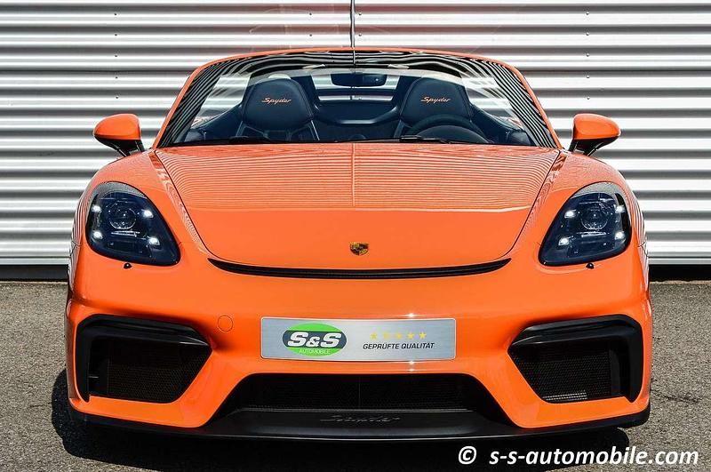 Gebraucht Porsche Boxster Spyder 420 PS (308 kW) 2021 Pts gulforange Cabrio