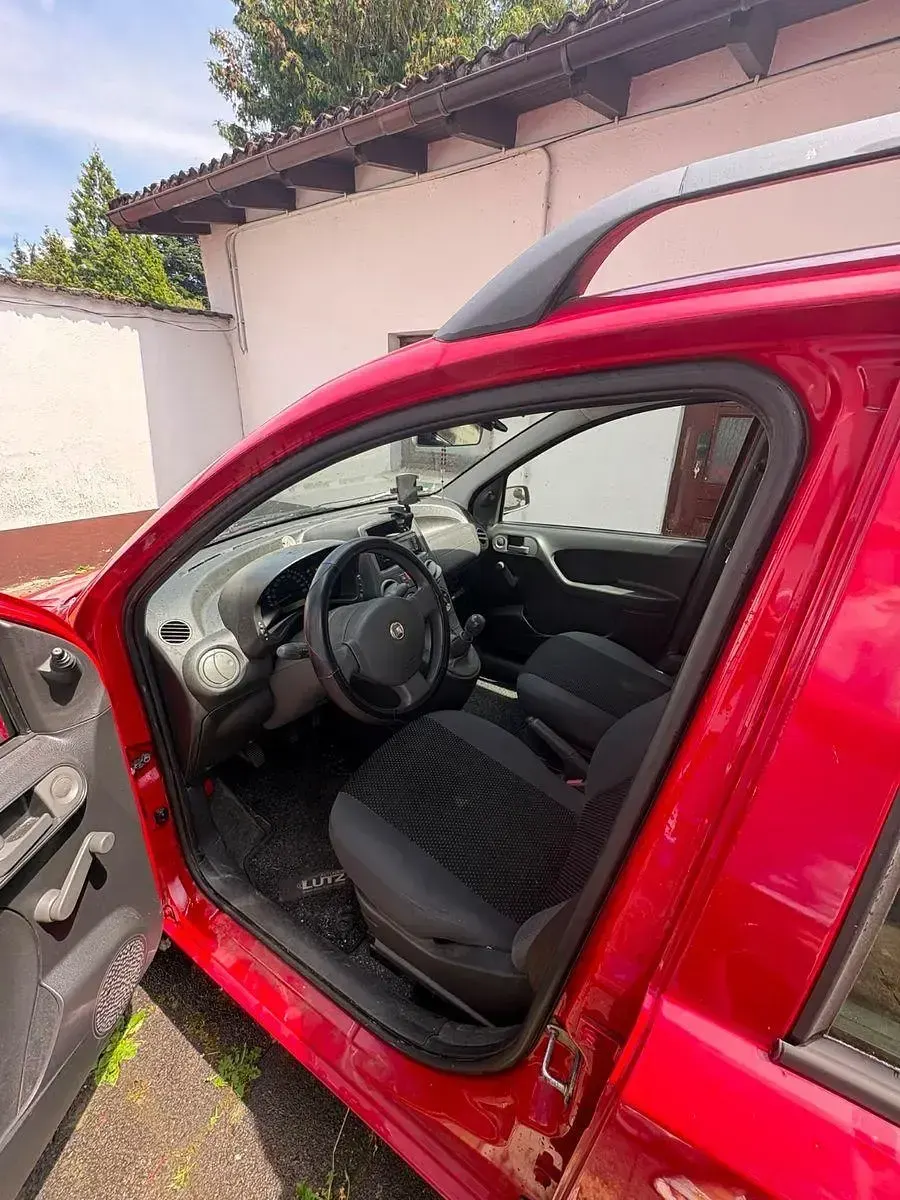 Gebraucht Fiat Panda Active 54 PS (39 kW) 2009 Rot Kleinwagen