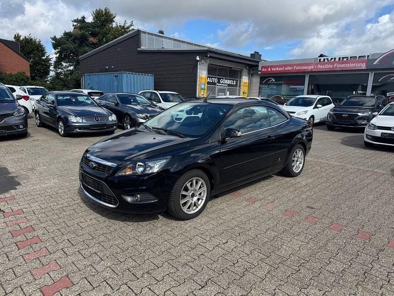 Schwarz Gebraucht 2008 Ford Focus Cabriolet Titanium Cabrio | 4.450 € (Etwas zu teuer) - Bild 1/4