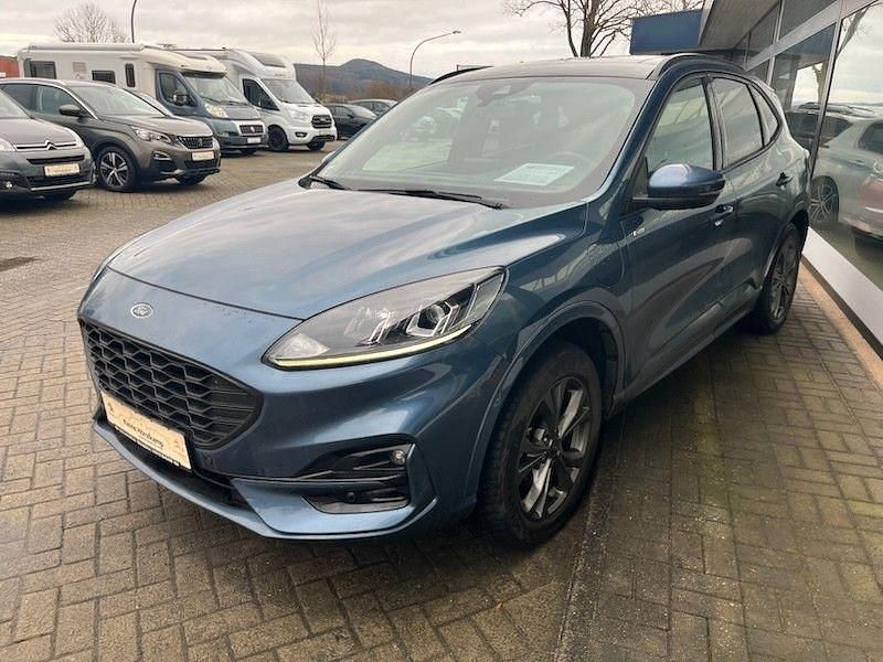 Blau Gebraucht 2022 Ford Kuga ST-Line SUV | 25.990 € (Fairer Preis) - Bild 1/4