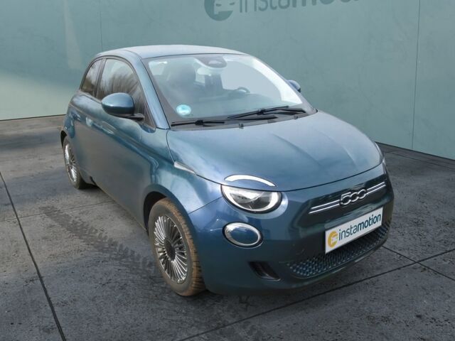 Grün Gebraucht 2022 Fiat 500e Icon Limousine | 17.400 € (Guter Preis) - Bild 1/2