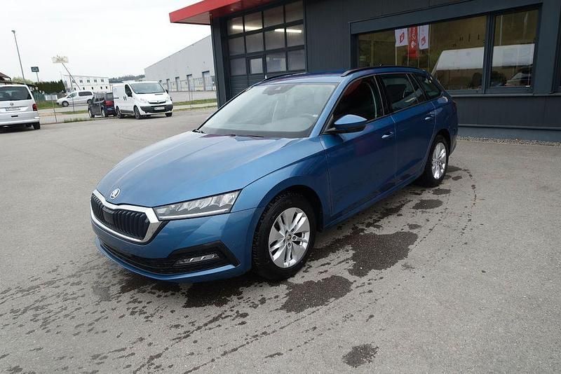 Second-hand Skoda Octavia Ambition 150 CP (110 kW) 2020 Albastru Break