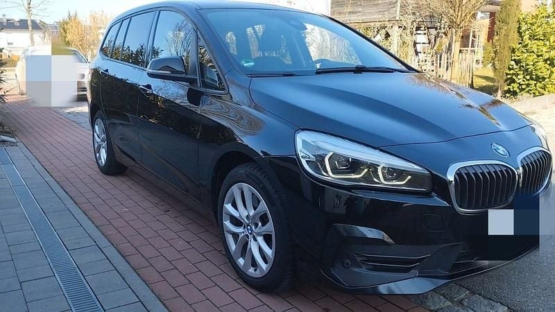 Gebraucht BMW 218 Gran Tourer 150 PS (110 kW) 2021 Schwarz Van / Kleinbus
