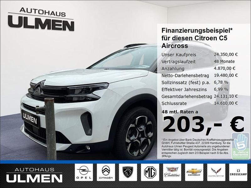 Weiss Gebraucht 2023 Citroën C5 Aircross PureTech SUV | 24.350 € (Fairer Preis) - Bild 1/4