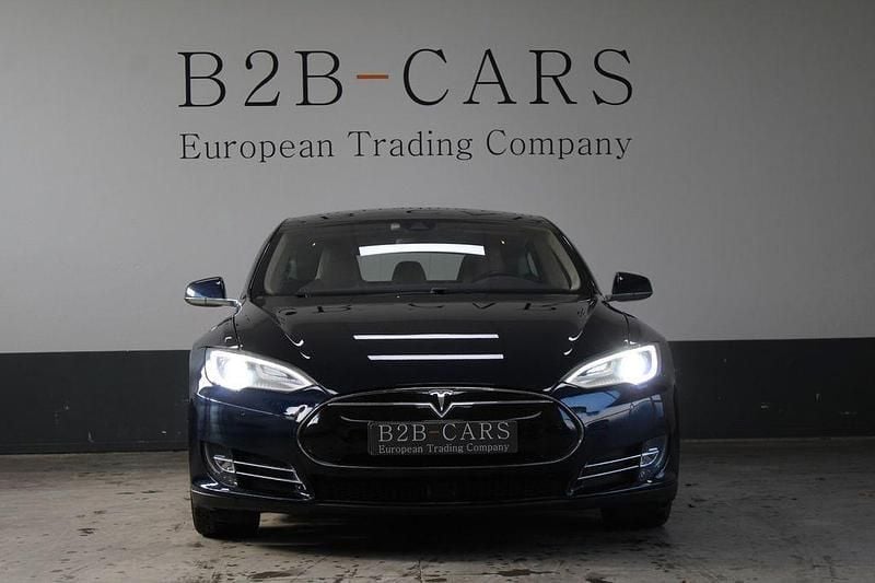 Gebraucht Tesla Model S 309 kW (421 PS) 2015 Blau Kleinwagen
