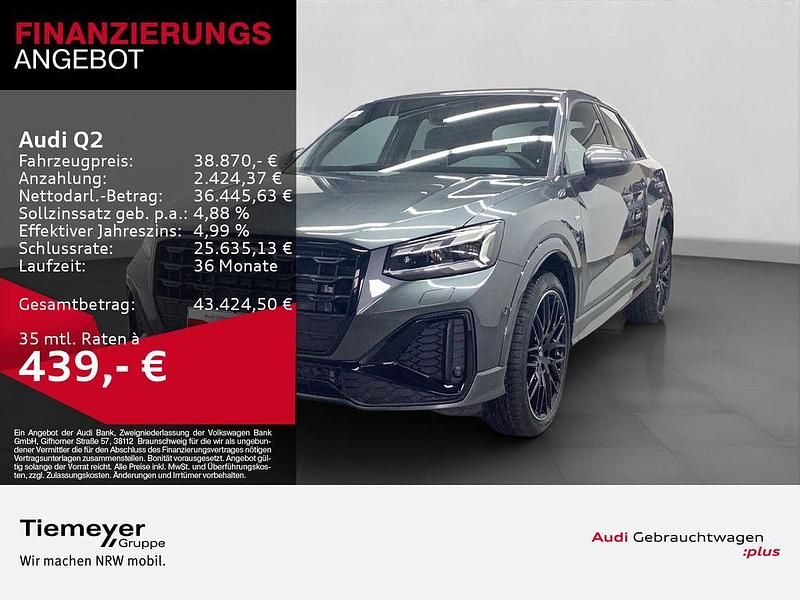 Neu Audi Q2 S-Line 150 PS (110 kW) 2025 Grau SUV