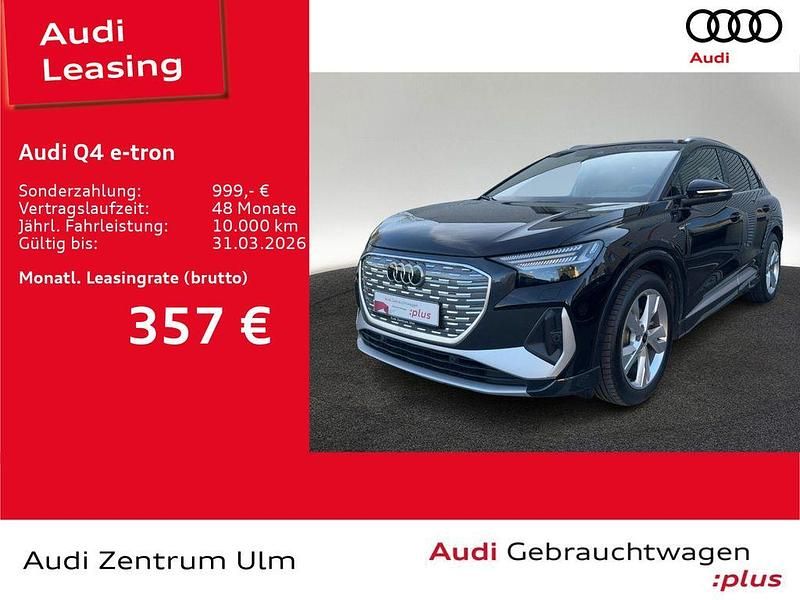 Gebraucht Audi Q4 e-tron Sport 125 kW (170 PS) 2025 Schwarz SUV