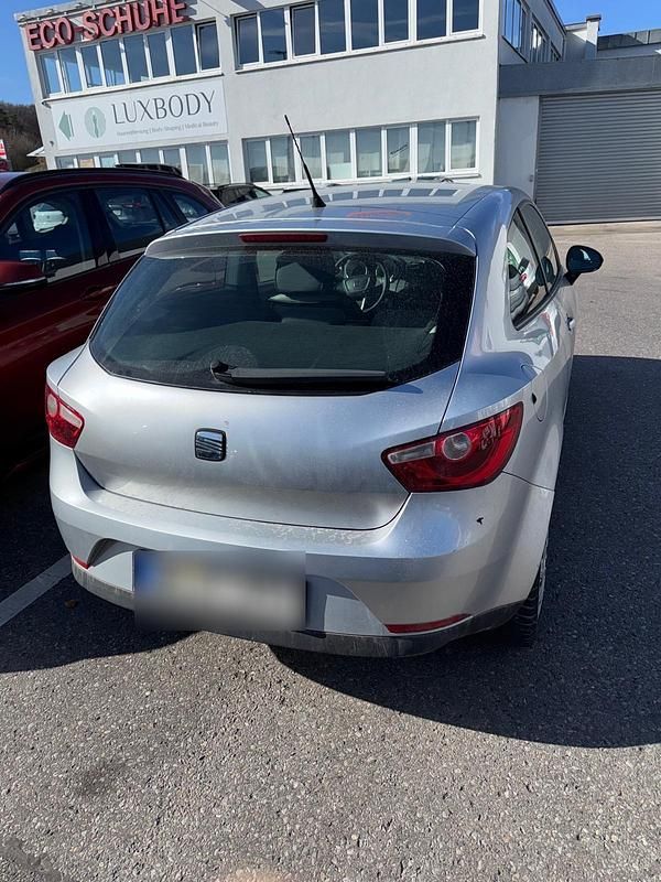 Gebraucht Seat Ibiza 2010 Silber Kleinwagen