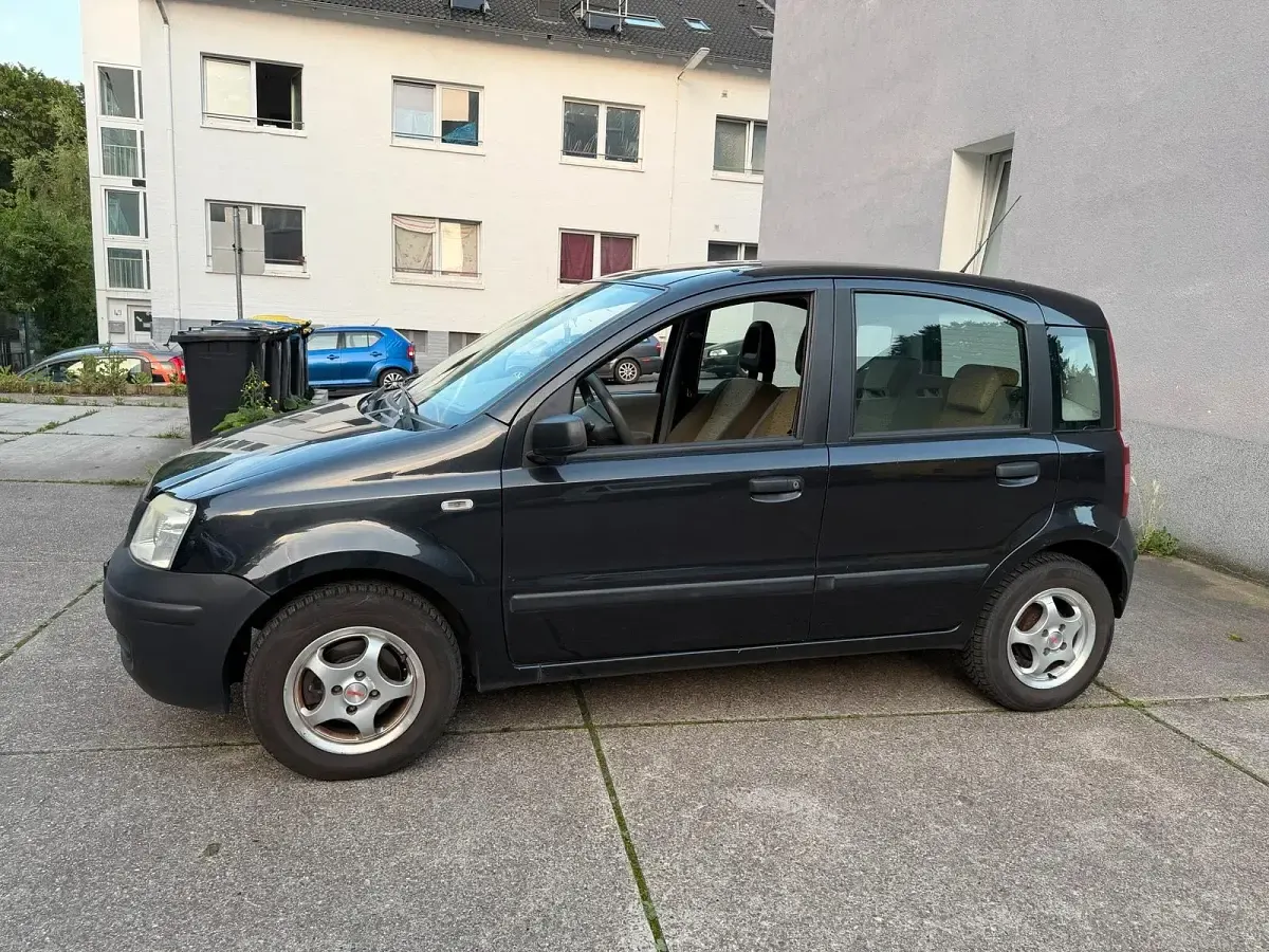 Gebraucht Fiat Panda 2005 Schwarz Kleinwagen