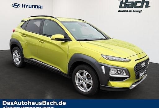 Gebraucht Hyundai Kona Style 120 PS (88 kW) 2018 Gelb SUV