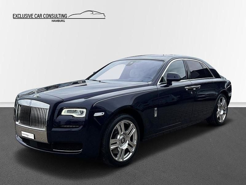 Dark indigo metallic Gebraucht 2015 Rolls Royce Ghost Limousine | 147.990 € (Superpreis) - Bild 1/4