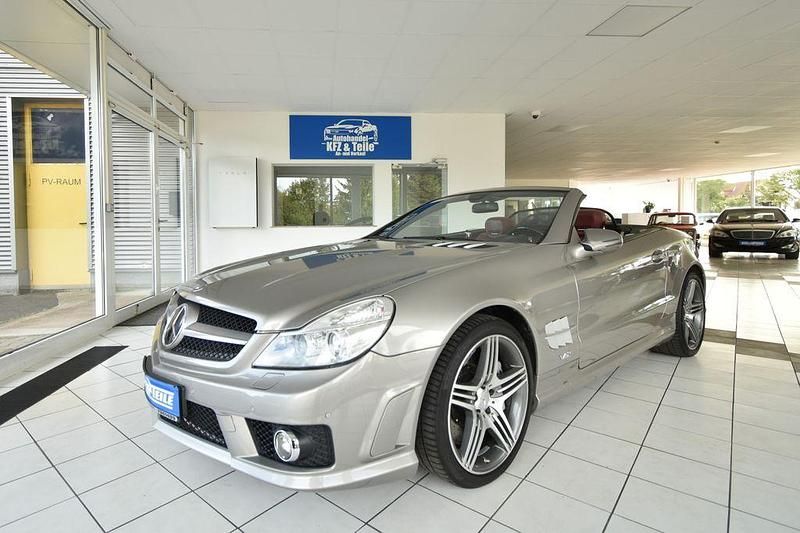 Silber Gebraucht 2008 Mercedes SL600 AMG Cabrio | 59.980 € - Bild 1/4