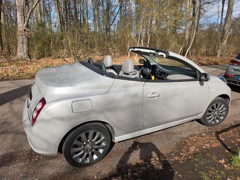 Gebraucht Nissan Micra C+C 88 PS (64 kW) 2008 Silber Cabrio
