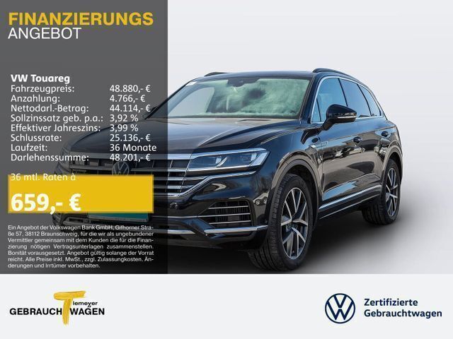 Schwarz Gebraucht 2021 VW Touareg Comfortline SUV | 48.880 € (Fairer Preis) - Bild 1/1