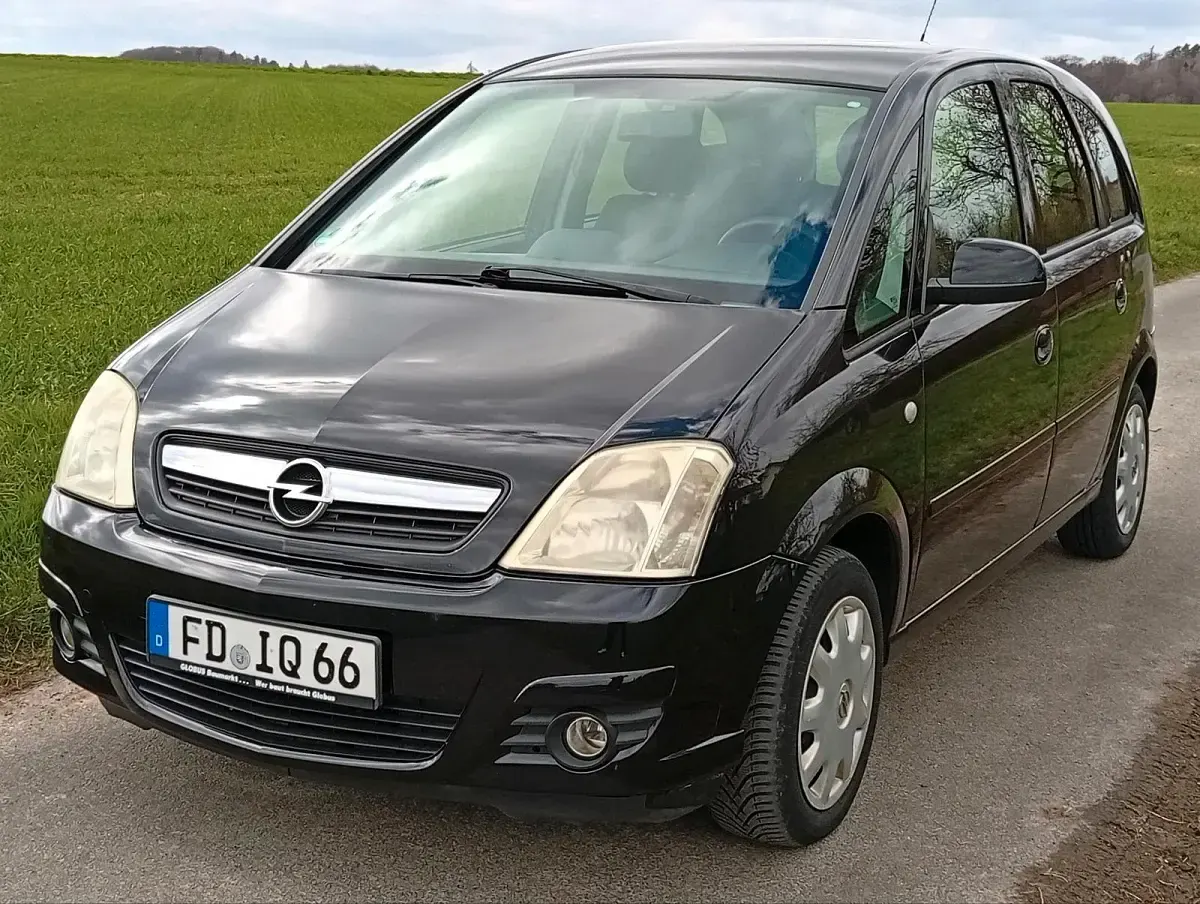 Gebraucht Opel Meriva 105 PS (77 kW) 2007 Schwarz Van / Kleinbus