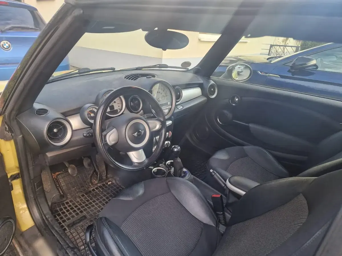 Gebraucht Mini Cooper Cabriolet 120 PS (88 kW) 2009 Gelb Cabrio