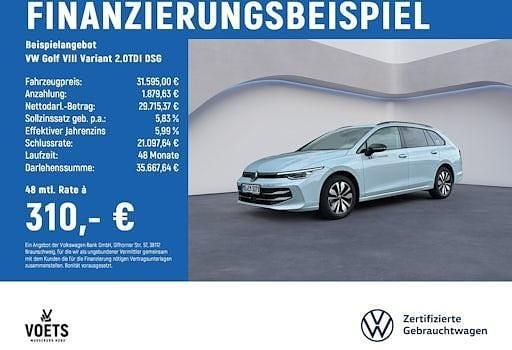 Gebraucht VW Golf VIII Goal 150 PS (110 kW) 2025 Blau Kombi