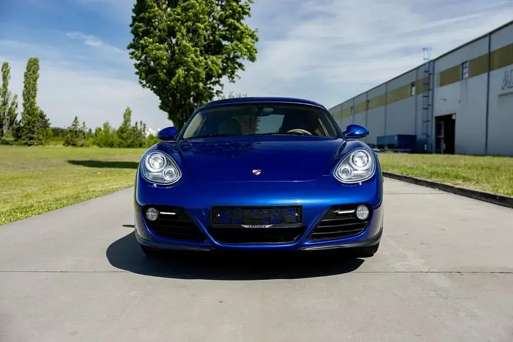 Gebraucht Porsche Cayman 265 PS (194 kW) 2012 Blau Coupé