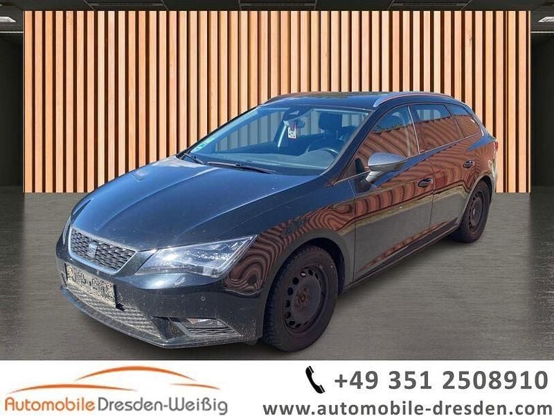 Schwarz Gebraucht 2016 Seat Leon CONNECT Kombi | 6.980 € (Superpreis) - Bild 1/4