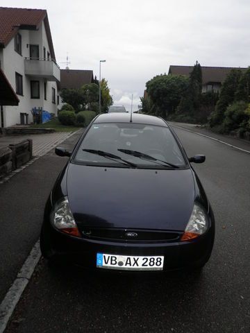 Second-hand Ford Ka 60 CP (44 kW) 2001 Albastru Hatchback