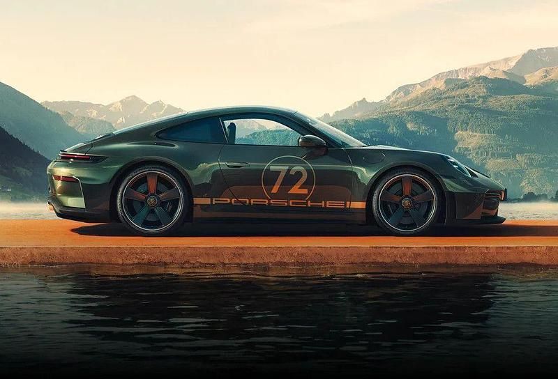 Neu Porsche 992 510 PS (375 kW) 2026 Grün