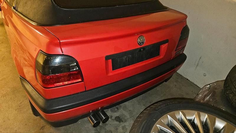 Gebraucht VW Golf Cabriolet 90 PS (66 kW) 1994 Rot Cabrio