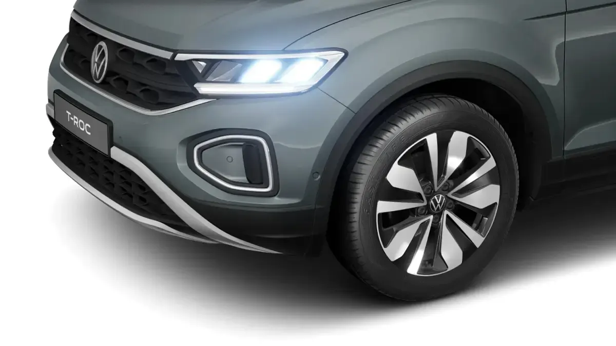 Gebraucht VW T-Roc Goal 150 PS (110 kW) 2025 Petroleum blue metallic (metallic) SUV