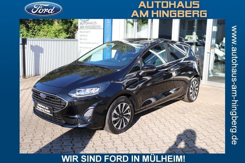 Schwarz Gebraucht 2023 Ford Fiesta Titanium Kleinwagen | 21.990 € (Etwas zu teuer) - Bild 1/4