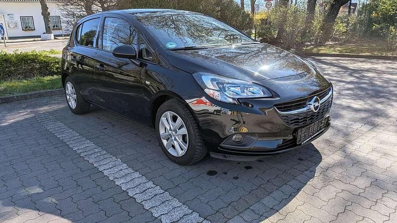 Gebraucht Opel Corsa 90 PS (66 kW) 2017 Onyx schwarz Kleinwagen