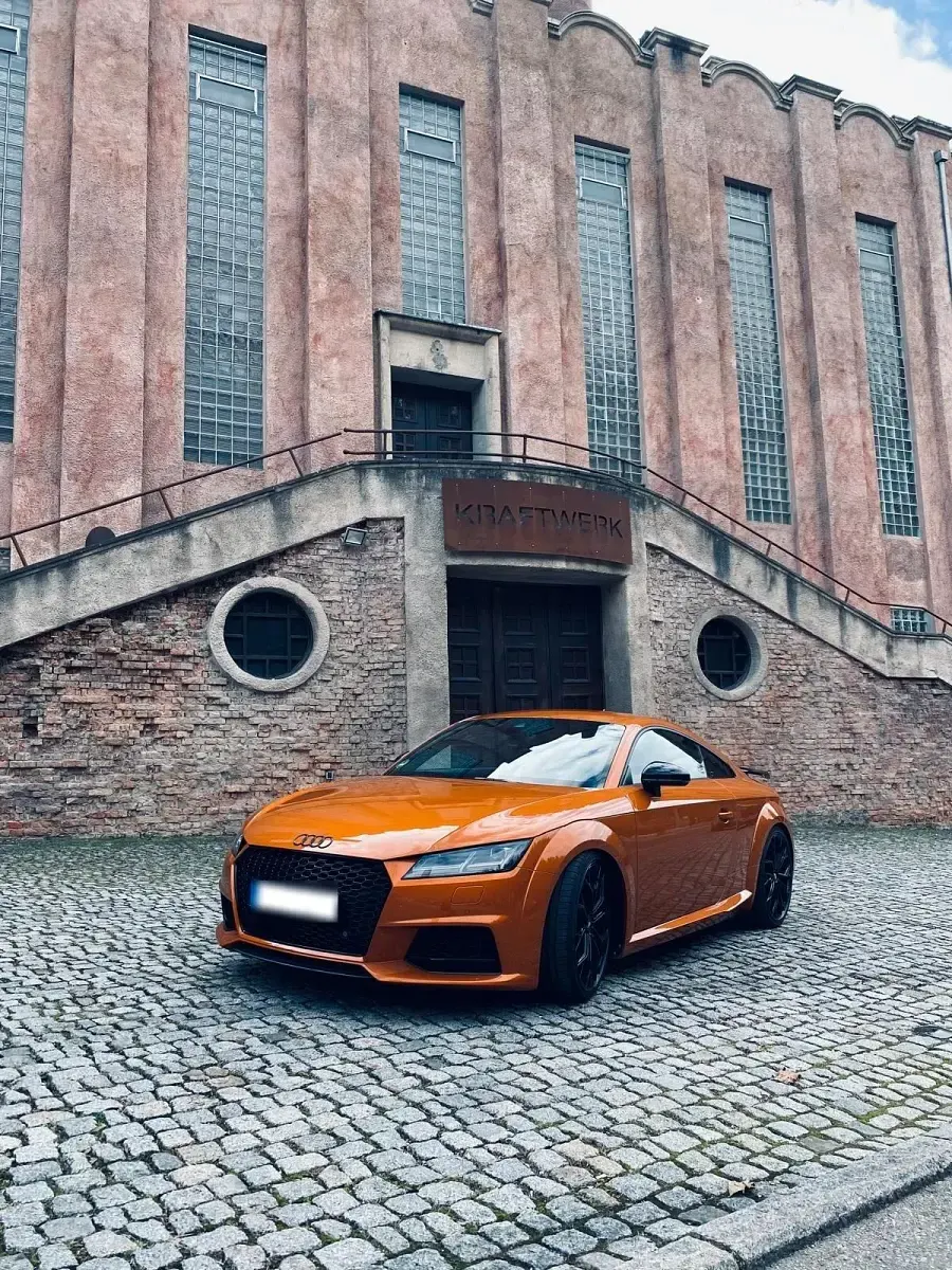 Usata Audi TTS Advanced 310 CV (228 kW) 2015 Arancione Coupé