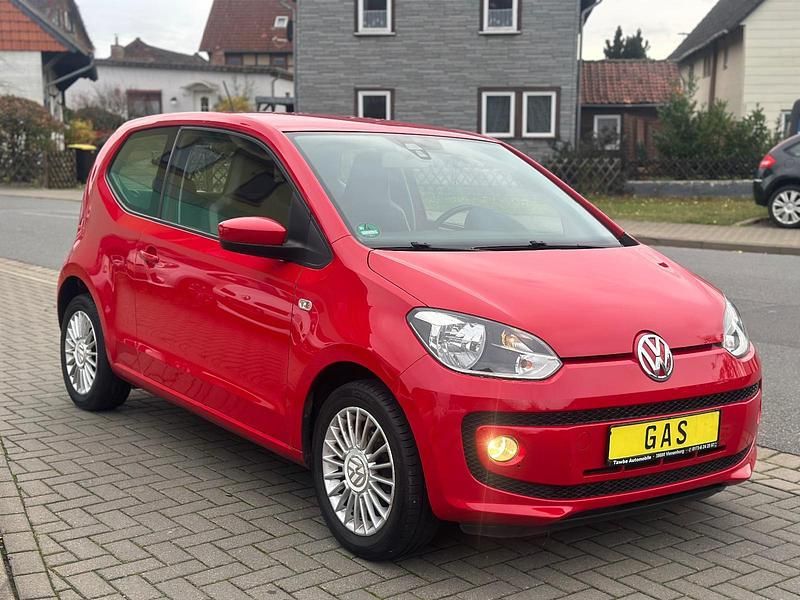 Gebraucht VW up! 68 PS (50 kW) 2014 Rot Kleinwagen
