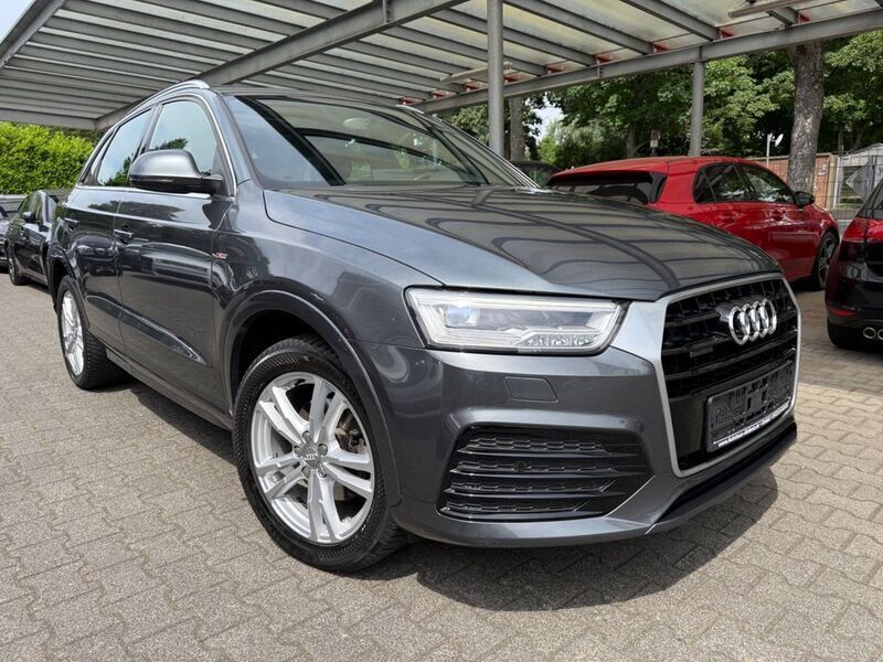 Grau Gebraucht 2015 Audi Q3 S-Line SUV | 16.999 € (Fairer Preis) - Bild 1/4