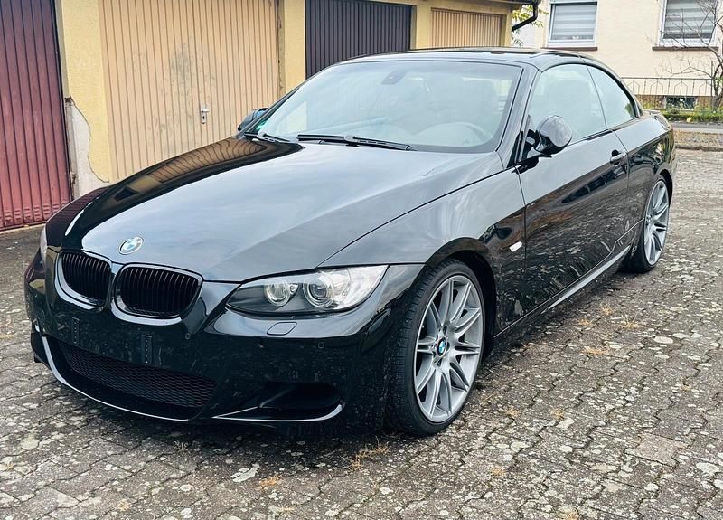 Schwarz Gebraucht 2009 BMW 325 Cabriolet M Sport Cabrio | 8.790 € (Superpreis) - Bild 1/4