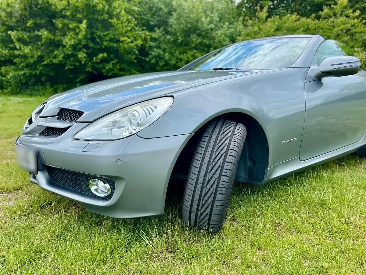 Gebraucht Mercedes SLK200 186 PS (136 kW) 2008 Grau Cabrio