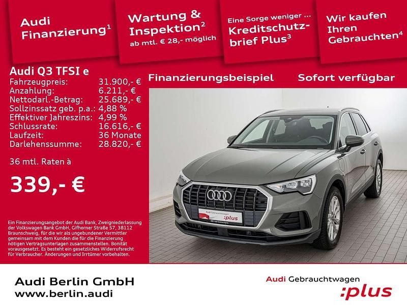 Chronosgrau metallic Gebraucht 2022 Audi Q3 SUV | 31.900 € (Fairer Preis) - Bild 1/3