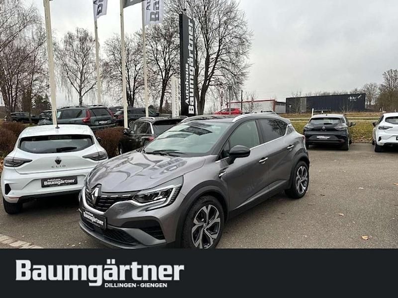 Stahlgrau metallic/schwarz Gebraucht 2022 Renault Captur R.S. SUV | 19.950 € (Fairer Preis) - Bild 1/4