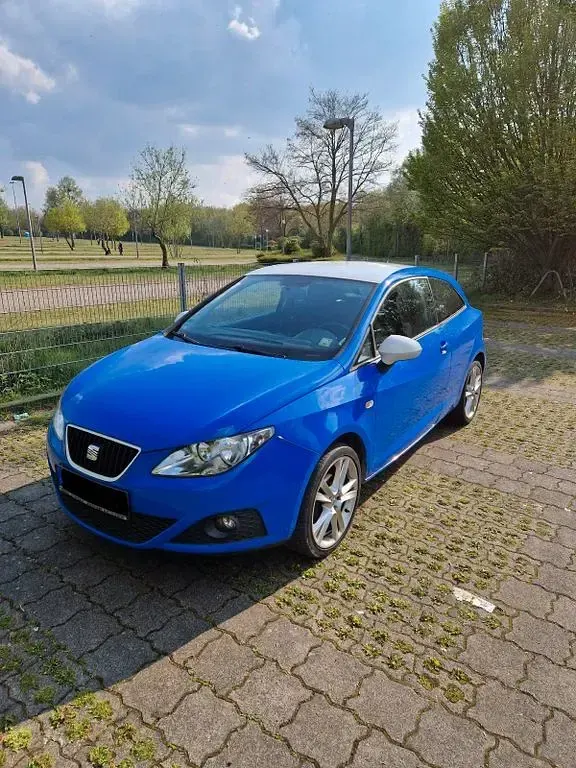 Gebraucht Seat Ibiza SC Style 86 PS (63 kW) 2010 Blau Kleinwagen