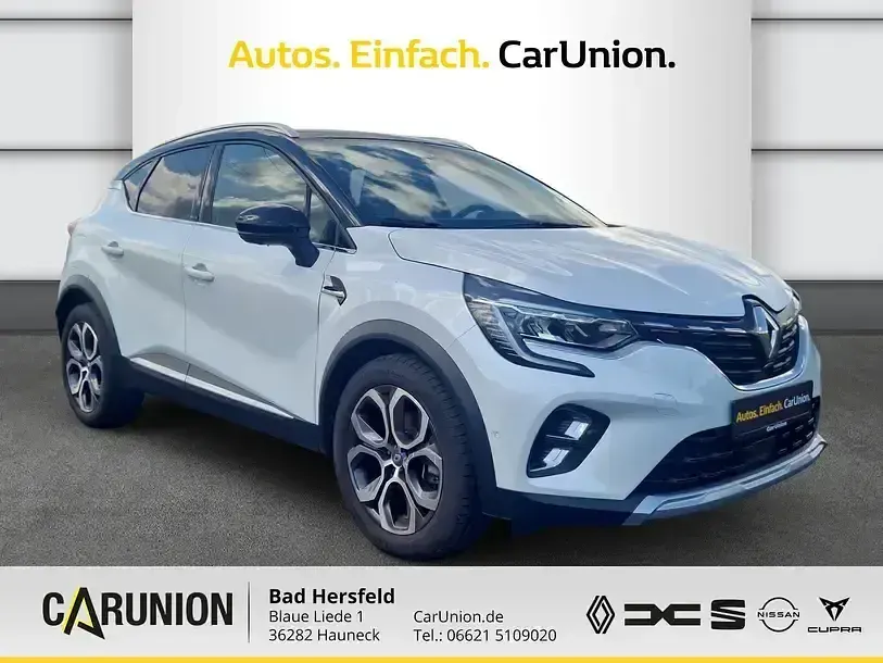Gebraucht Renault Captur Edition One 158 PS (116 kW) 2021 Perlmuttweiß/bl.pea SUV