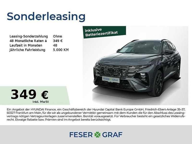 Ecotronic grey Neu 2025 Hyundai Tucson N Line SUV | 41.780 € (Etwas zu teuer) - Bild 1/4