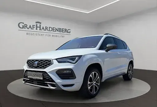 Gebraucht Seat Ateca FR 150 PS (110 kW) 2022 Nevada weiss metallic SUV