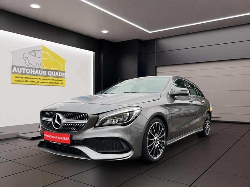 Mountaingrau Gebraucht 2018 Mercedes CLA220 AMG line Limousine | 18.999 € (Guter Preis) - Bild 1/4