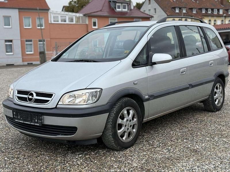 Grau Gebraucht 2005 Opel Zafira Njoy Van / Kleinbus | 1.000 € (Superpreis) - Bild 1/4