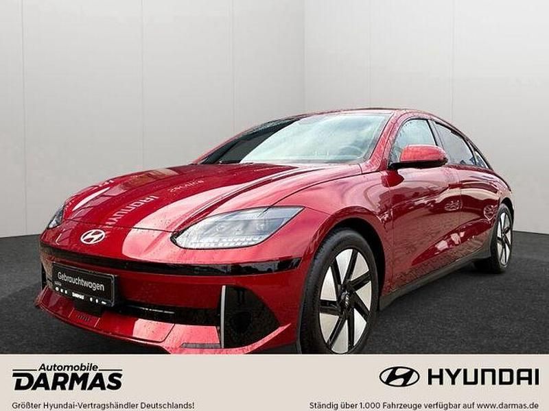 Rot Gebraucht 2023 Hyundai Ioniq 6 Techniq Limousine | 28.490 € (Etwas zu teuer) - Bild 1/4