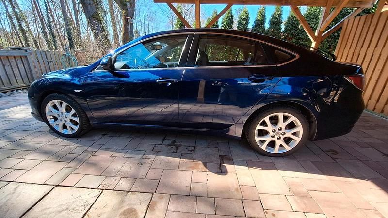 Gebraucht Mazda 6 Inclusive 125 PS (91 kW) 2008 Blau Limousine